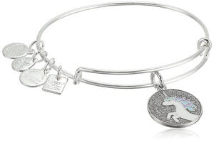 ALEX AND ANI Unicorn Charm Bangle Bracelet: Children's Miracle Network Hospitals